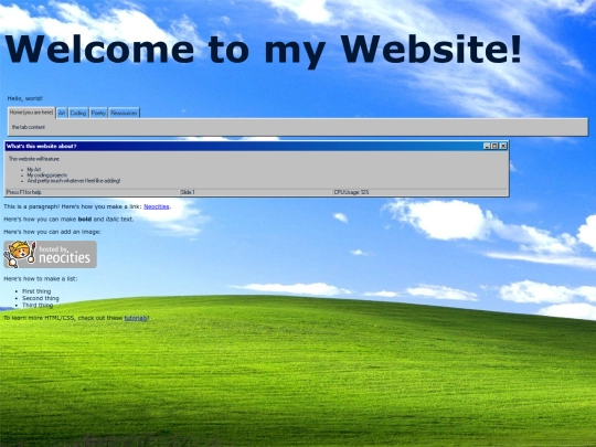 index screenshot