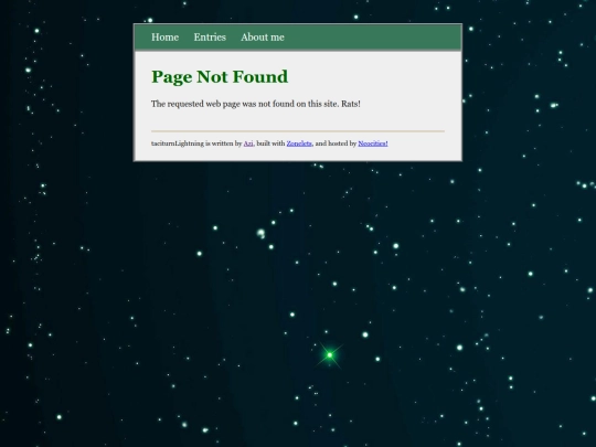 not_found screenshot