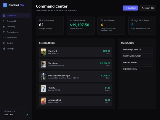 cardvault screenshot