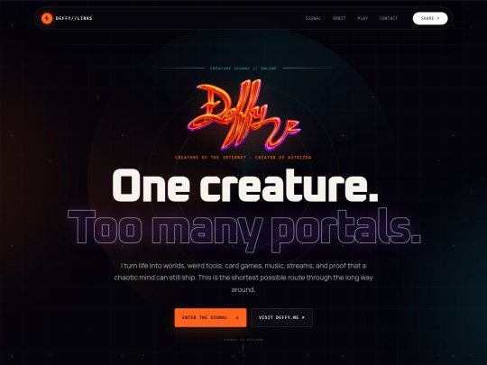 links screenshot