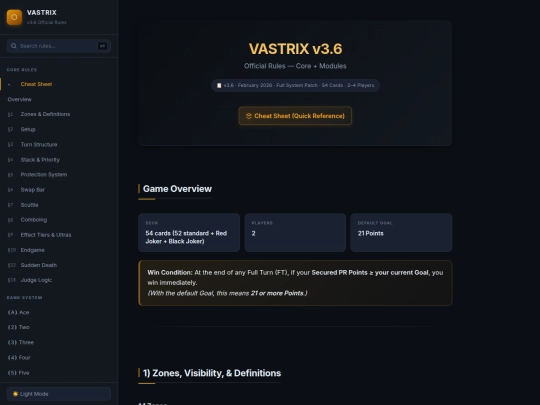 vastrix screenshot
