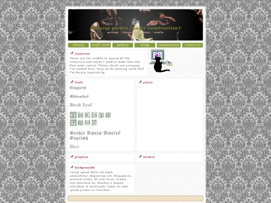 resources screenshot