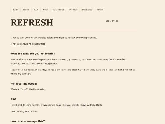 posts/refresh screenshot