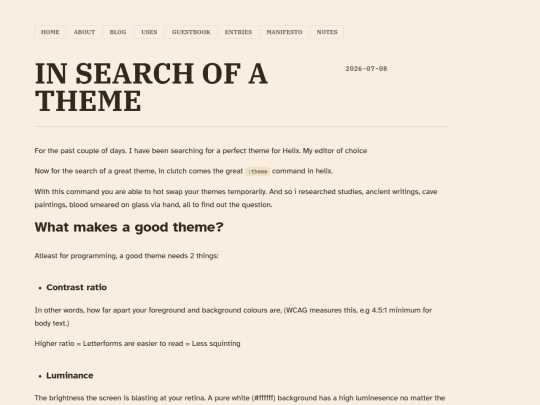 posts/theme screenshot