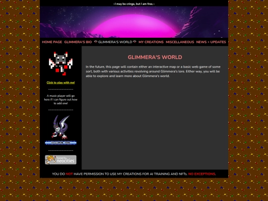 glimmeras_world screenshot