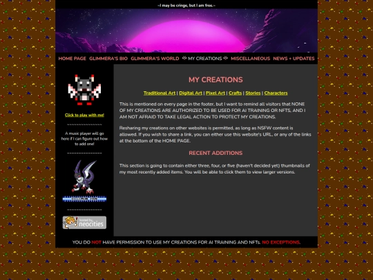 my_creations screenshot