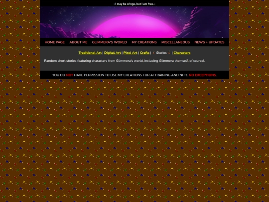 my_creations/stories screenshot