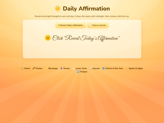 affirmations screenshot