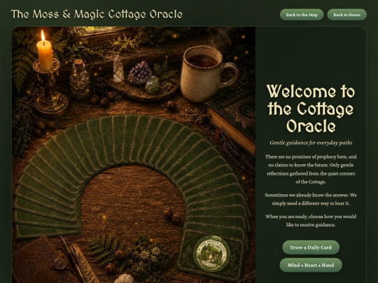 cottage-oracle screenshot