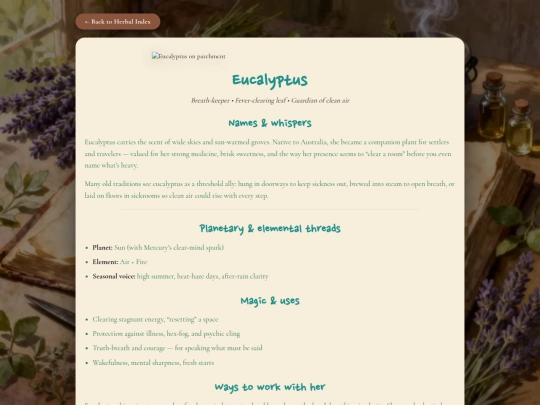 herb_eucalyptus screenshot