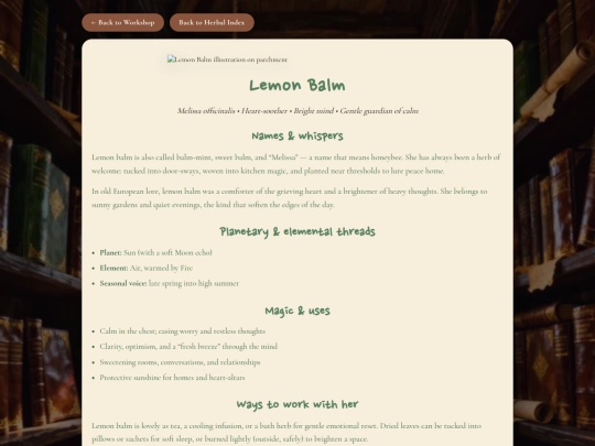 herb_lemonbalm screenshot