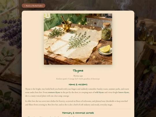 herb_thyme screenshot