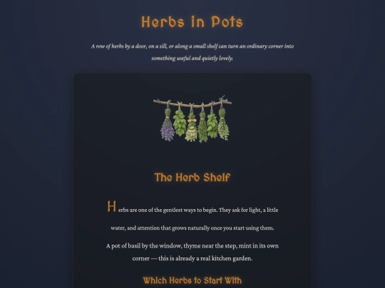 herbs-in-pots screenshot