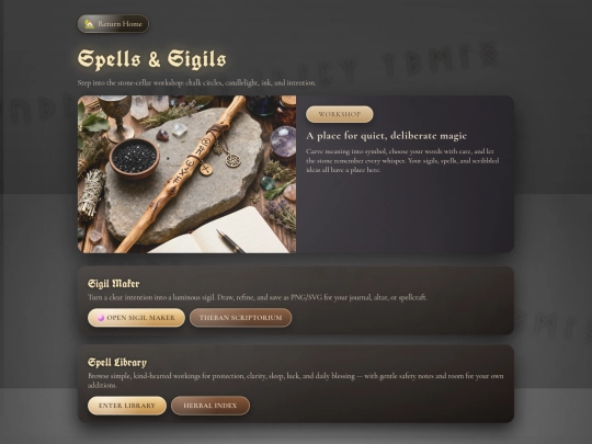 spells-sigils screenshot