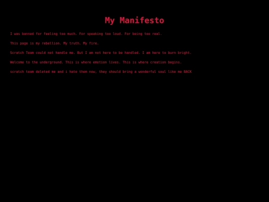 manifesto screenshot