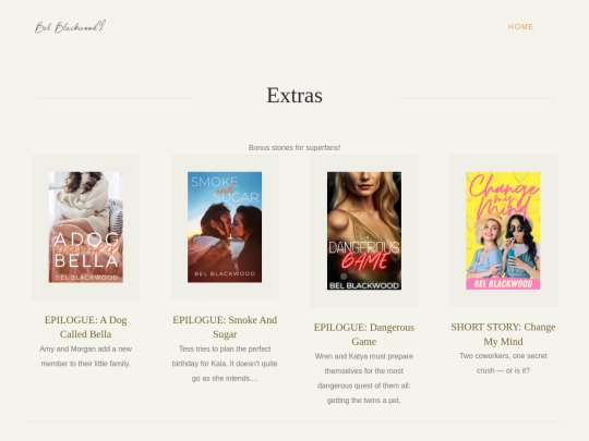 extras screenshot