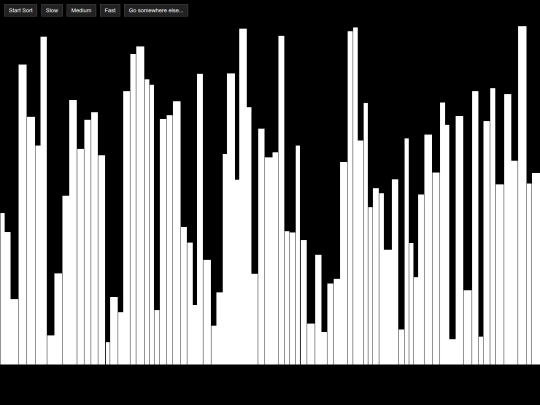 sorting screenshot