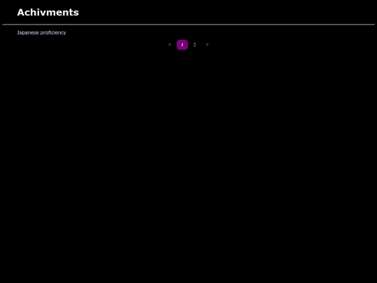 achivments screenshot