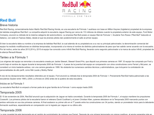 Proyecto/redbull screenshot