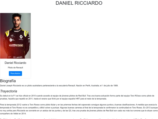 Proyecto/ricciardo screenshot