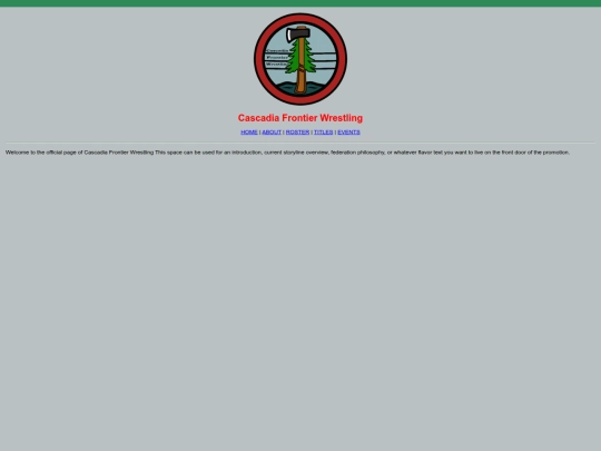cfw/cfwhome screenshot