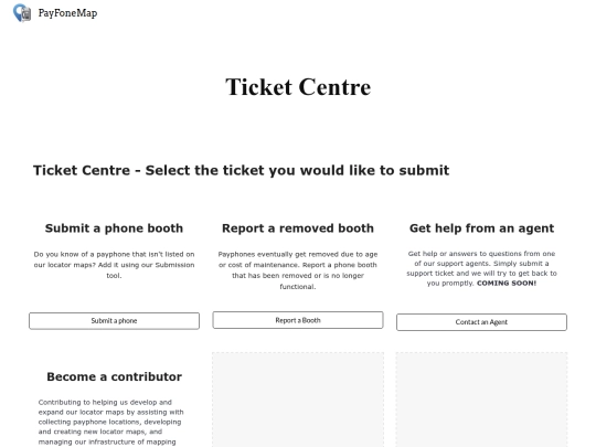 Ticket Centre screenshot