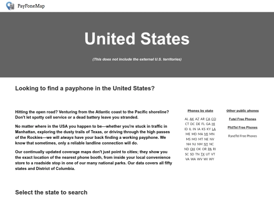 United States screenshot