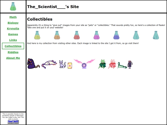 collectibles screenshot