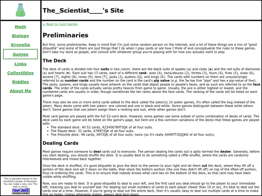 games/card_games/preliminaries screenshot