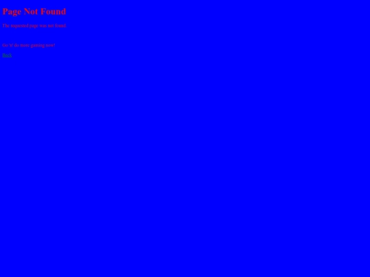 not_found screenshot
