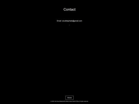 Contact screenshot