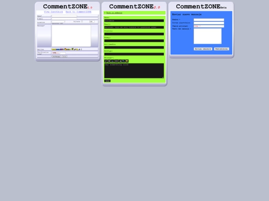 CommentZONE screenshot