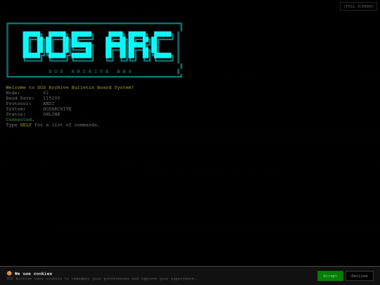DOSArchive screenshot