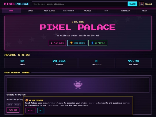 PixelPalace1999 screenshot