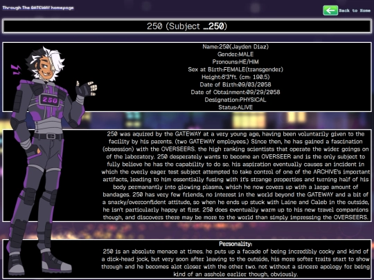 TTG-250 screenshot