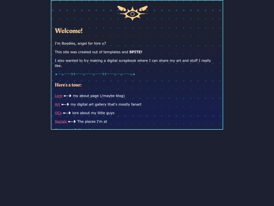 welcome screenshot