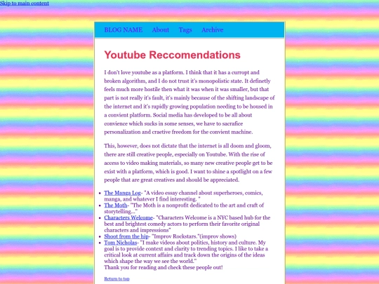 posts/2025-10-21-Youtube-reccomendations screenshot