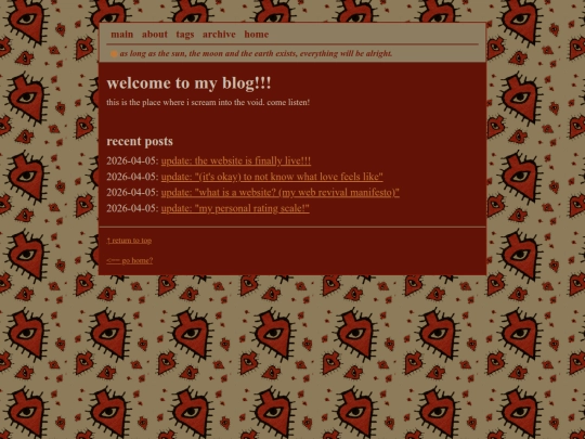 blog screenshot