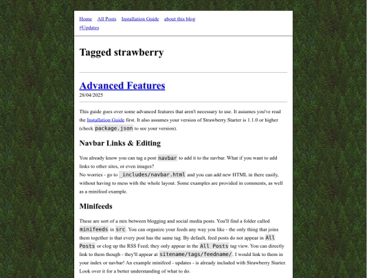blogtest/tags/strawberry screenshot