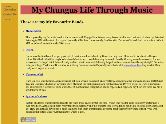 Music screenshot