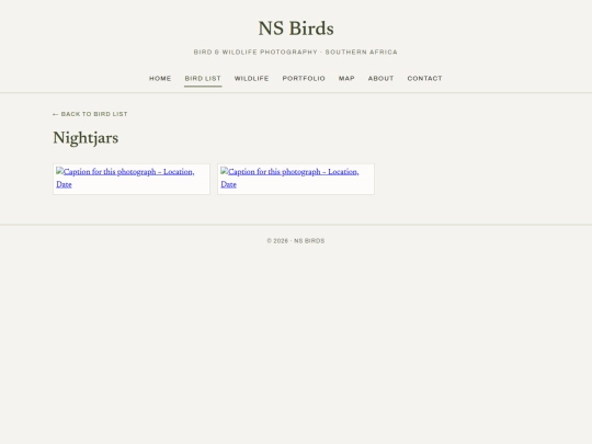 birds/nightjars screenshot