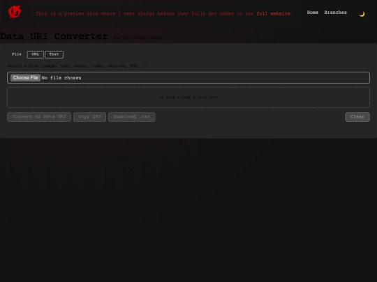 uri-converter screenshot
