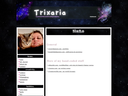 links screenshot