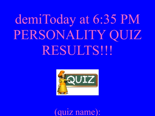 quizresults screenshot