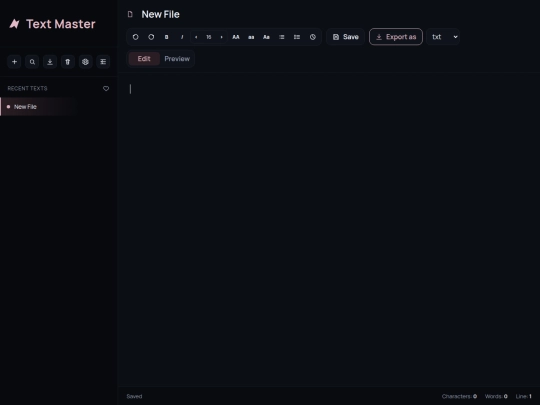 index screenshot