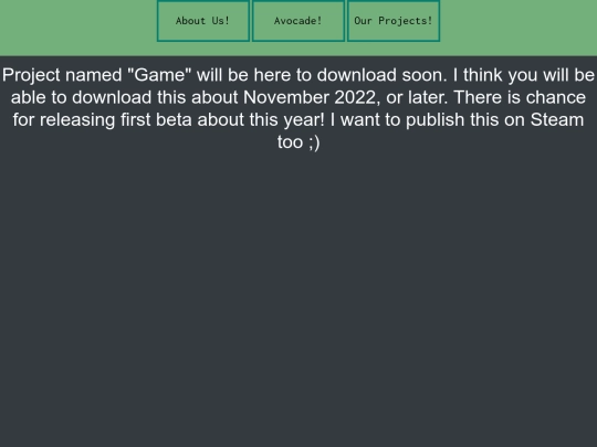 projects screenshot