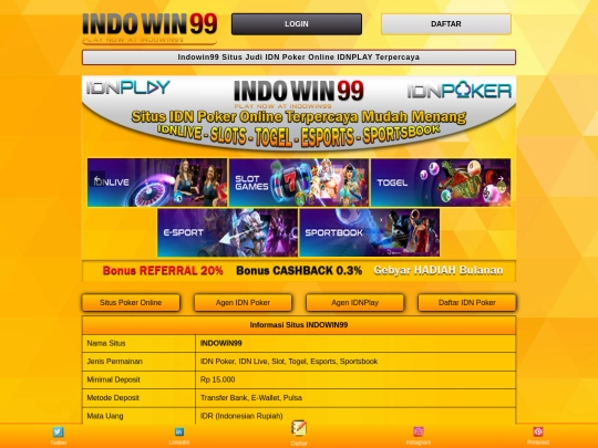 index screenshot