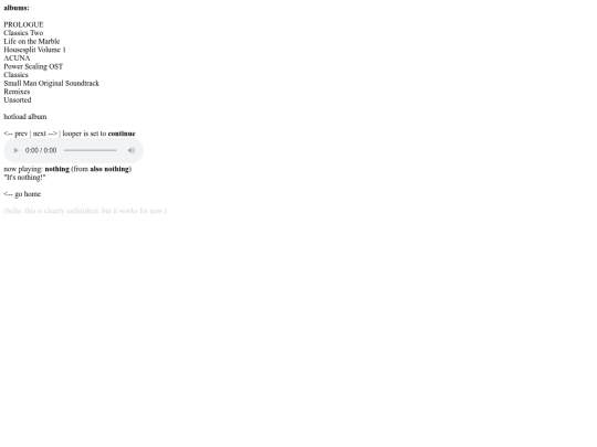testindex/music screenshot