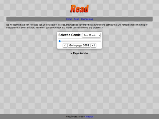 webcomical/read screenshot