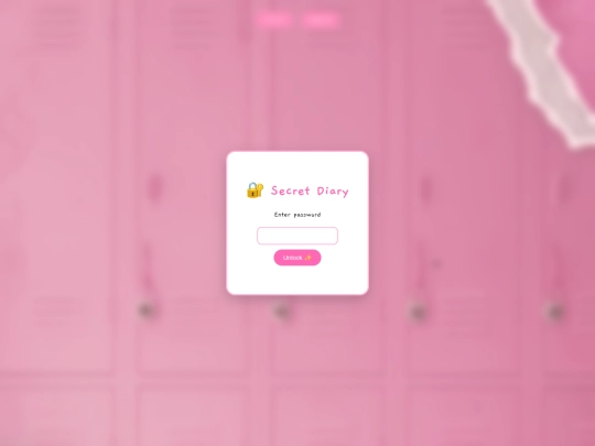 diary screenshot